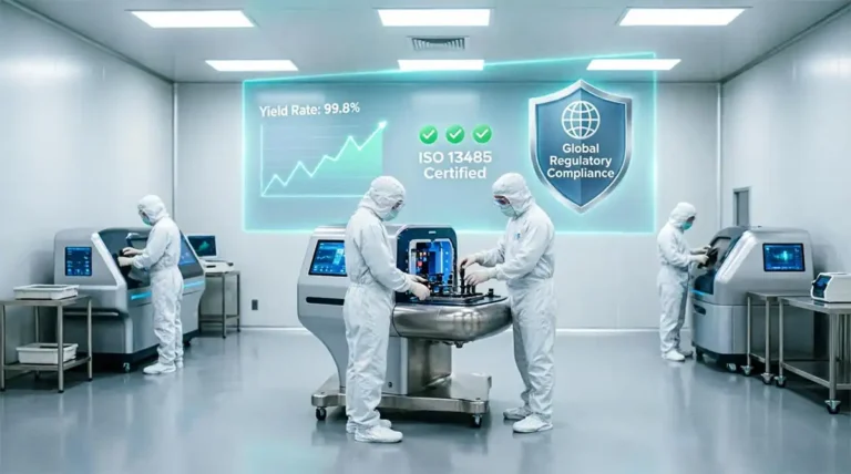 ISO 13485 Certification process for medical device manufacturers in 2026